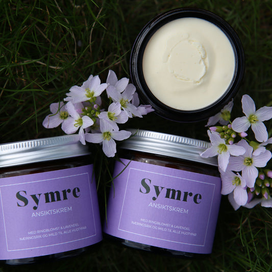 Ansiktskrem med ringblomst & lavendel – ekstra god til tørr og sensitiv hud