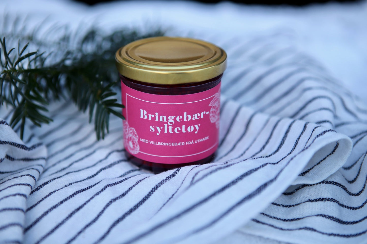 Bringebærsyltetøy - Symrehudkrem