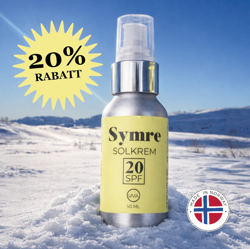 Solkrem SPF 20 med lavendel