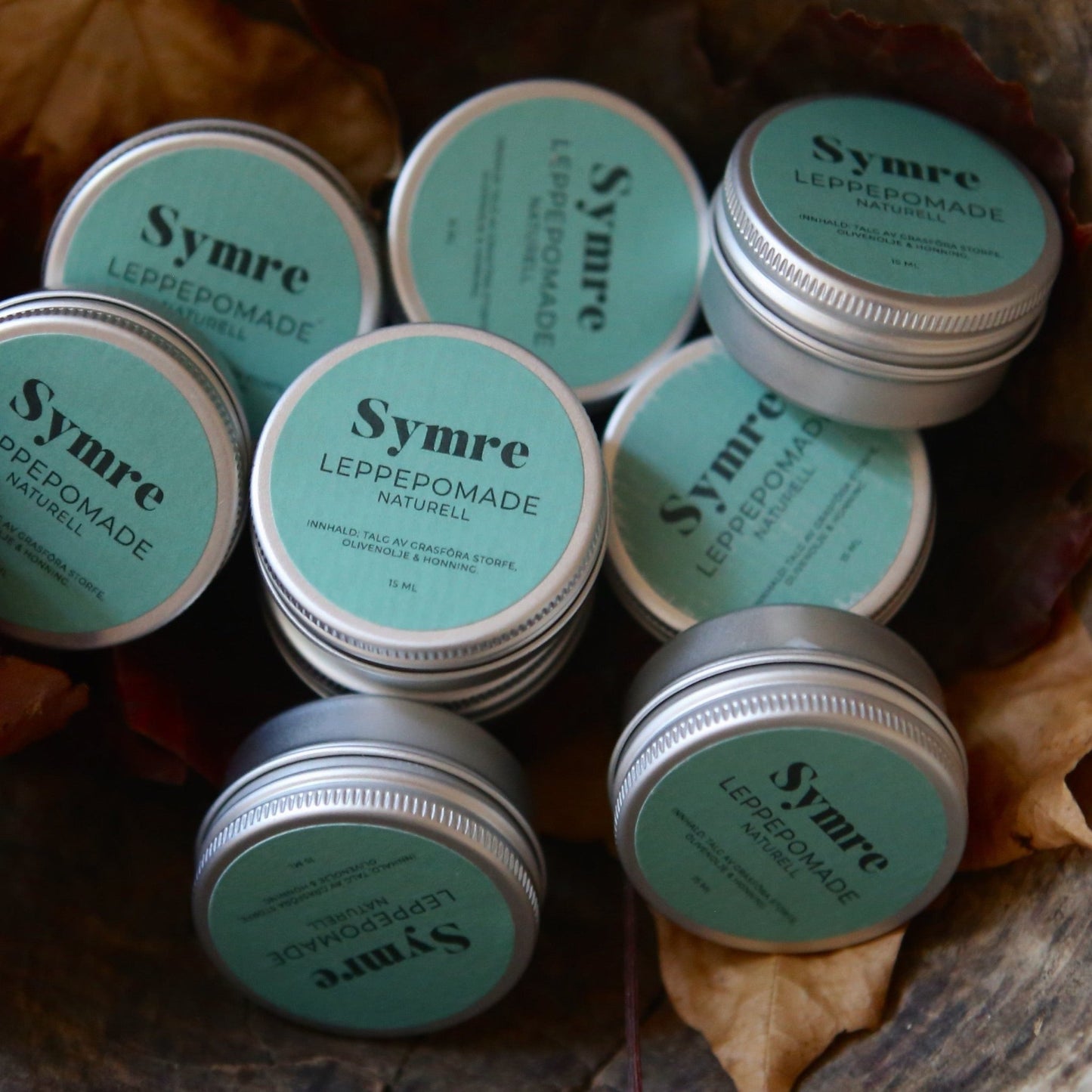 Leppepomade naturell – uten parfyme, 100 % naturleg, økologiske ingrediensar! - Symrehudkrem
