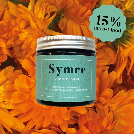 NYHEIT! Ansiktskrem naturell – uten parfyme, god til eksem