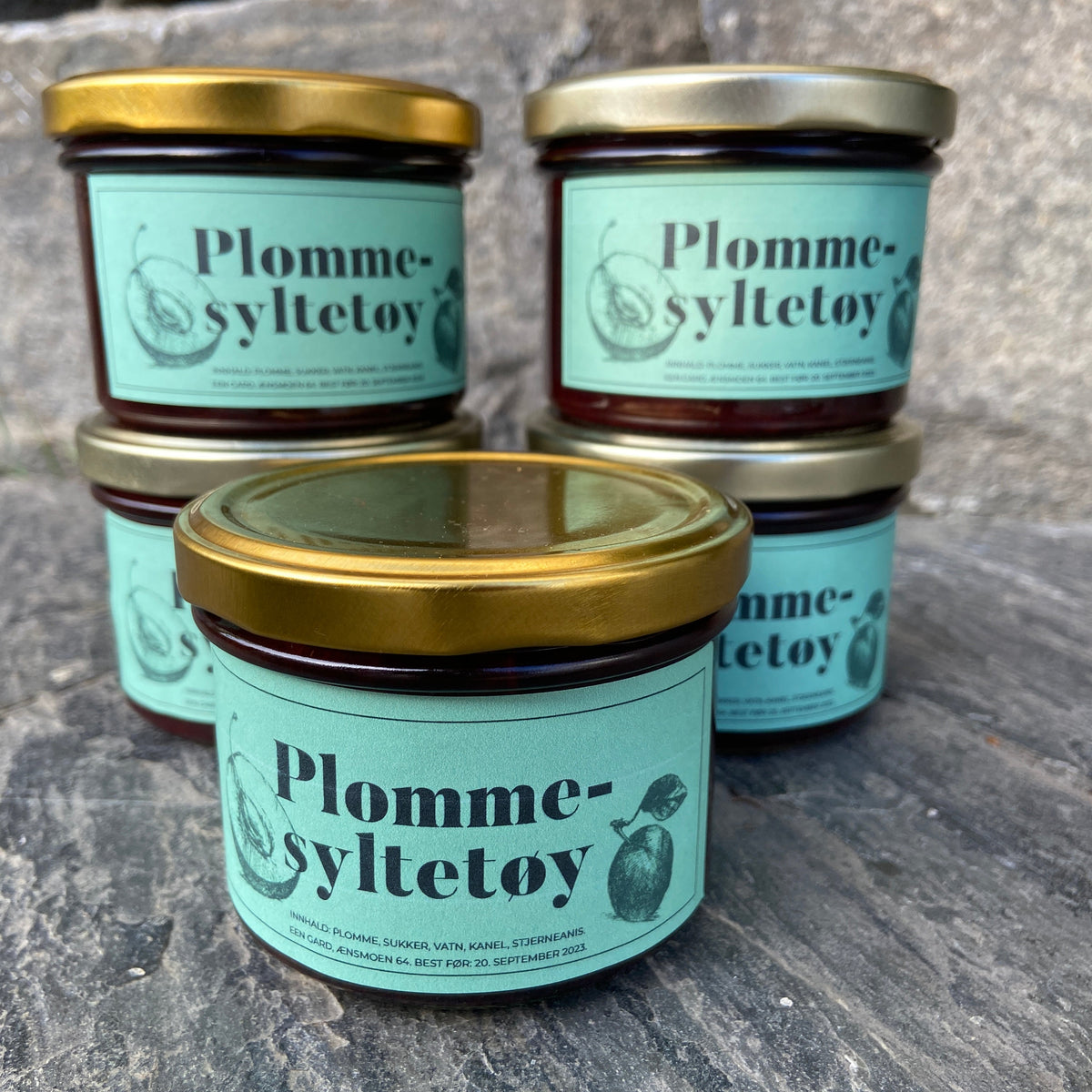 Plomme-syltetøy