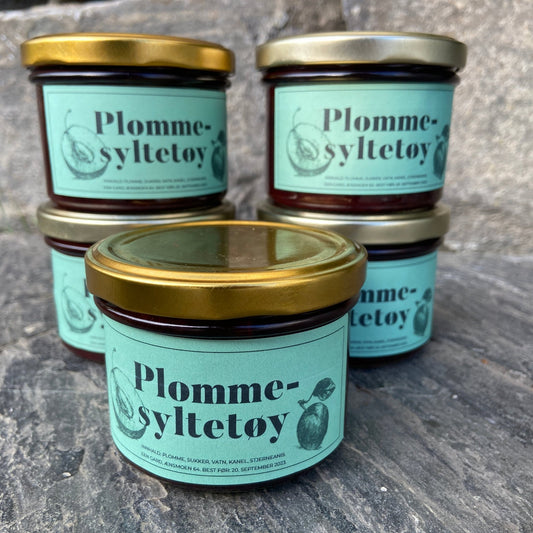 Plomme-syltetøy - Symrehudkrem