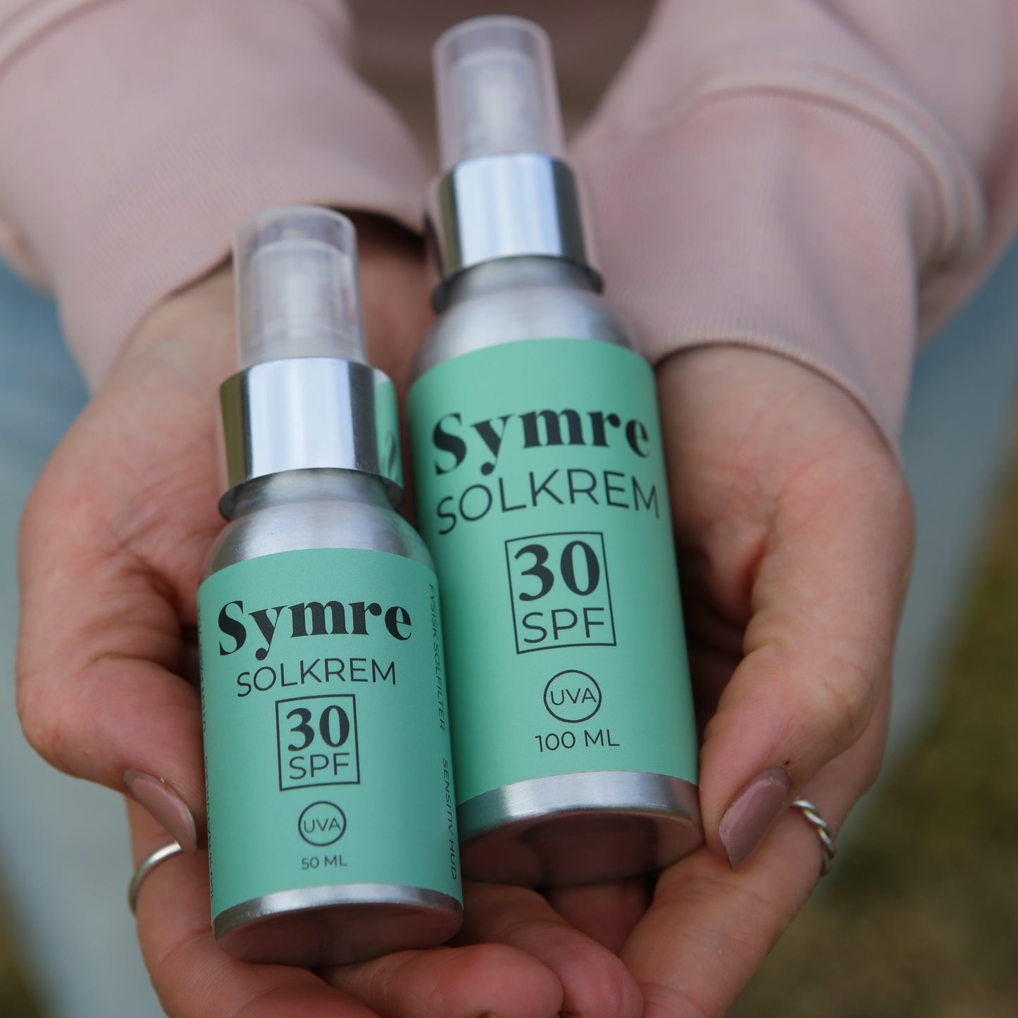 Solkrem 30 naturell – 100 % naturleg, parfymefri, ingen skumle stoff!
