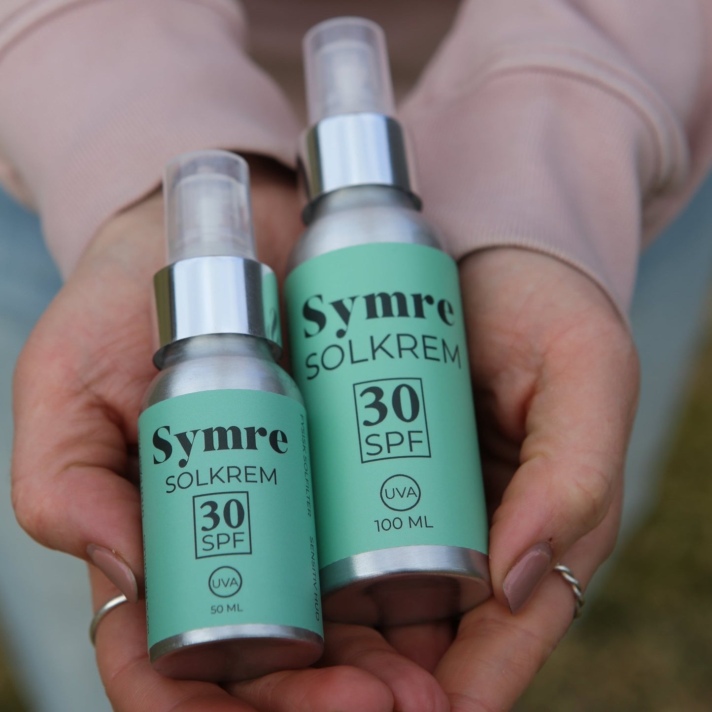 Solkrem SPF 30 naturell – 100 % naturleg, uten parfyme - Symrehudkrem