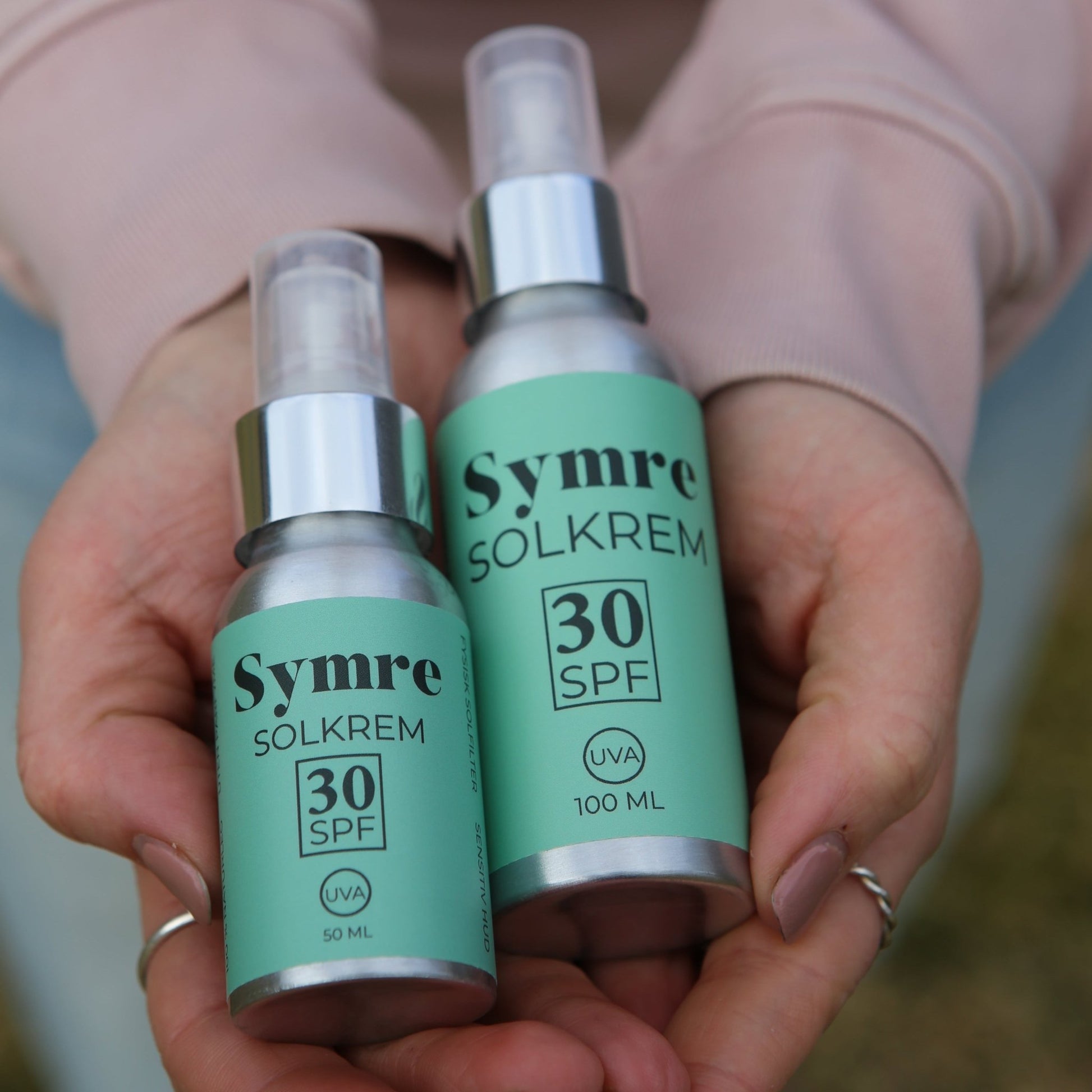 Solkrem SPF 30 naturell – 100 % naturleg, uten parfyme - Symrehudkrem