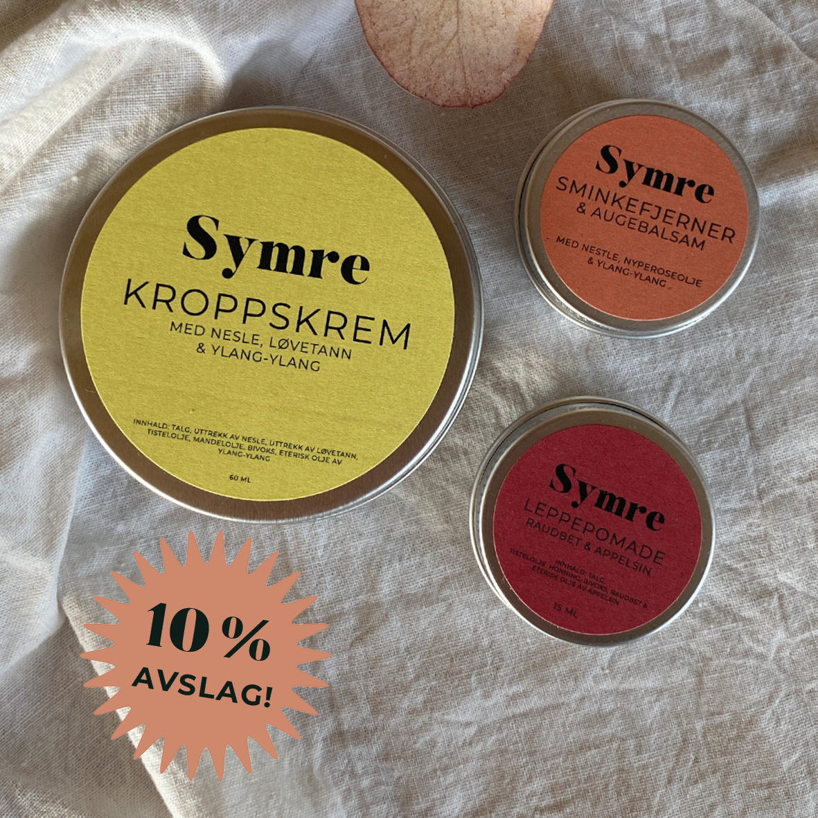 💖 Gåvepakke 💖 Naturleg luksus til heile kroppen 🌼