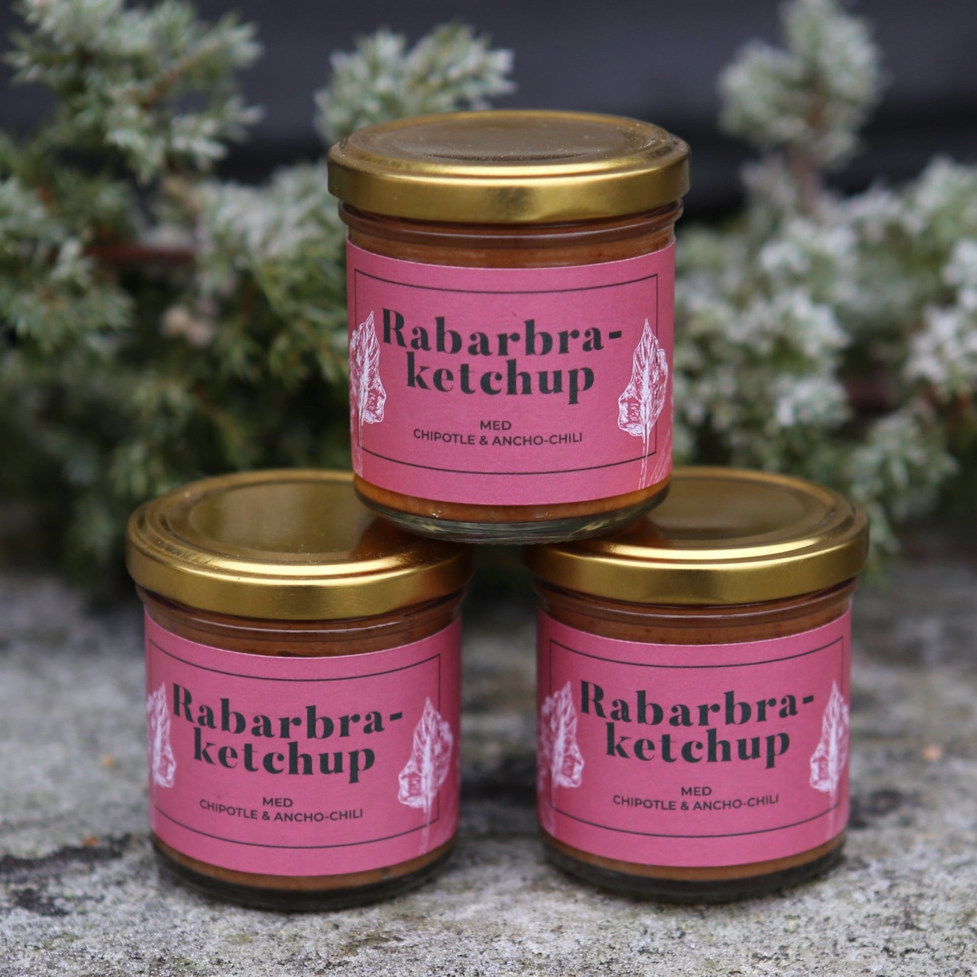 Rabarbra - ketchup - Symrehudkrem