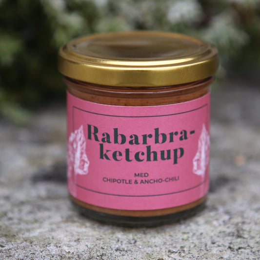 Rabarbra - ketchup - Symrehudkrem