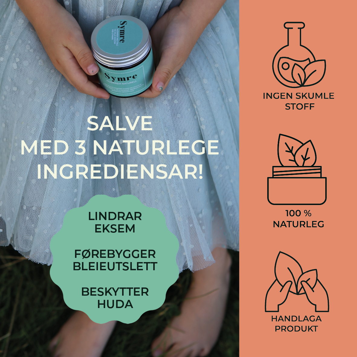 Universalkrem naturell – god til eksem