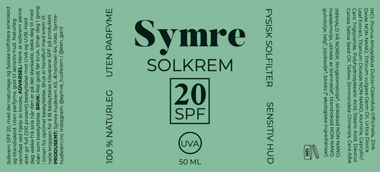 Solkrem 20 naturell