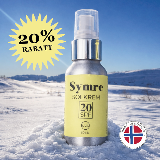 Solkrem SPF 20 med lavendel