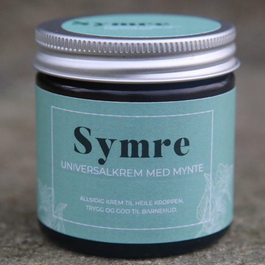 Universalkrem med mynte - god til fotpleie